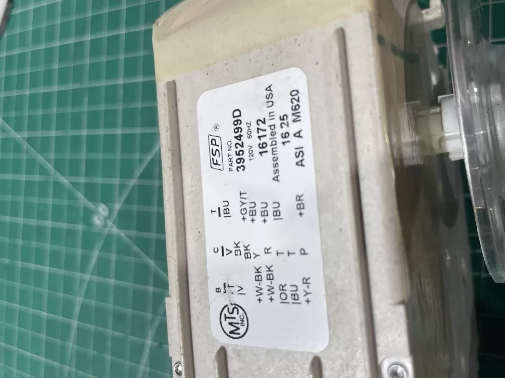 Whirlpool Washer Timer 3952499D AZ192653 | Wm366