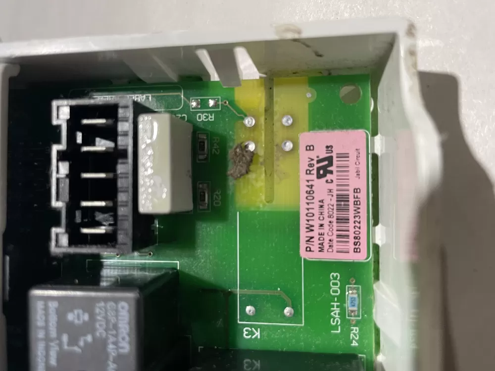 Whirlpool Kenmore AP6015062 W10110641 Dryer Control Board AZ144977 | Wm2358