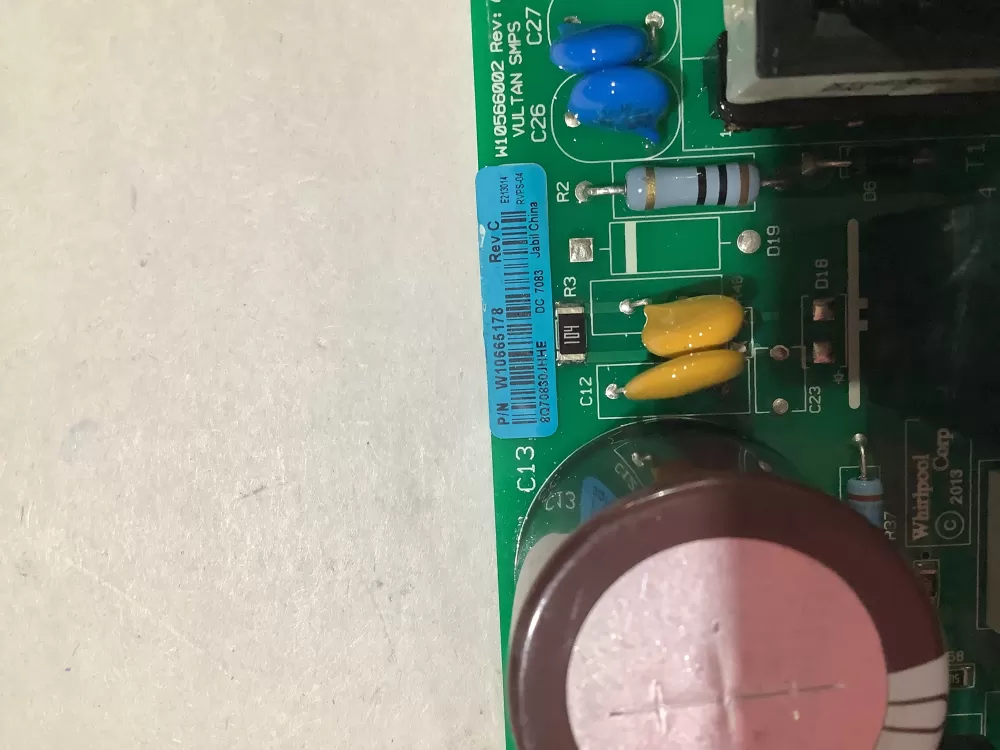 Whirlpool Maytag KitchenAid Refrigerator Power Control Board AZ170323 | BG649