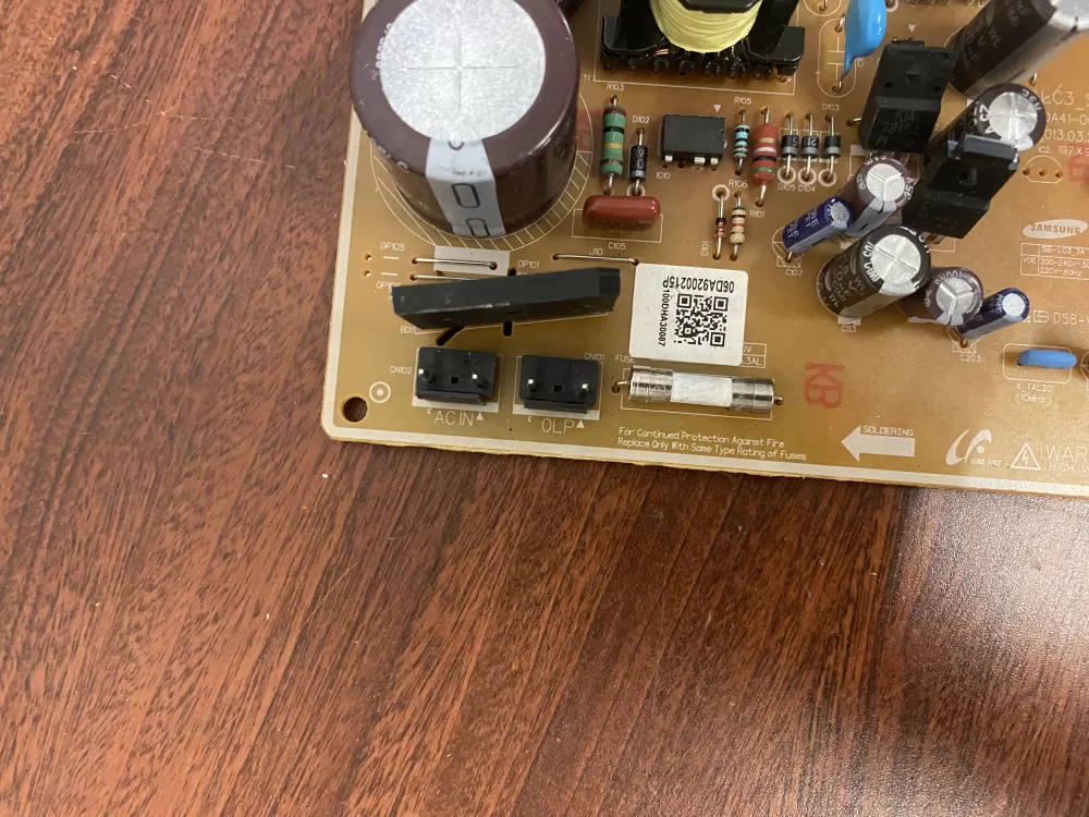 Samsung DA92 00215P Refrigerator Control Board AZ47946 | BK1168