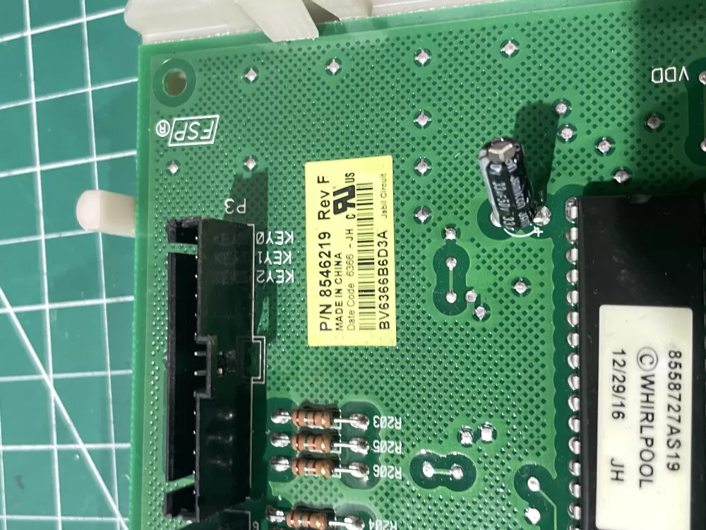 Whirlpool Kenmore WP8546219 3980062 A Dryer Control Board AZ197515 | Wm2735