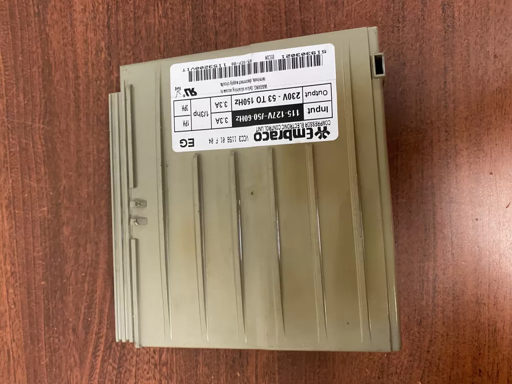 GE Refrigerator Control Board - Part # VCC3 1156 01A 02 AZ53819 | BK1862