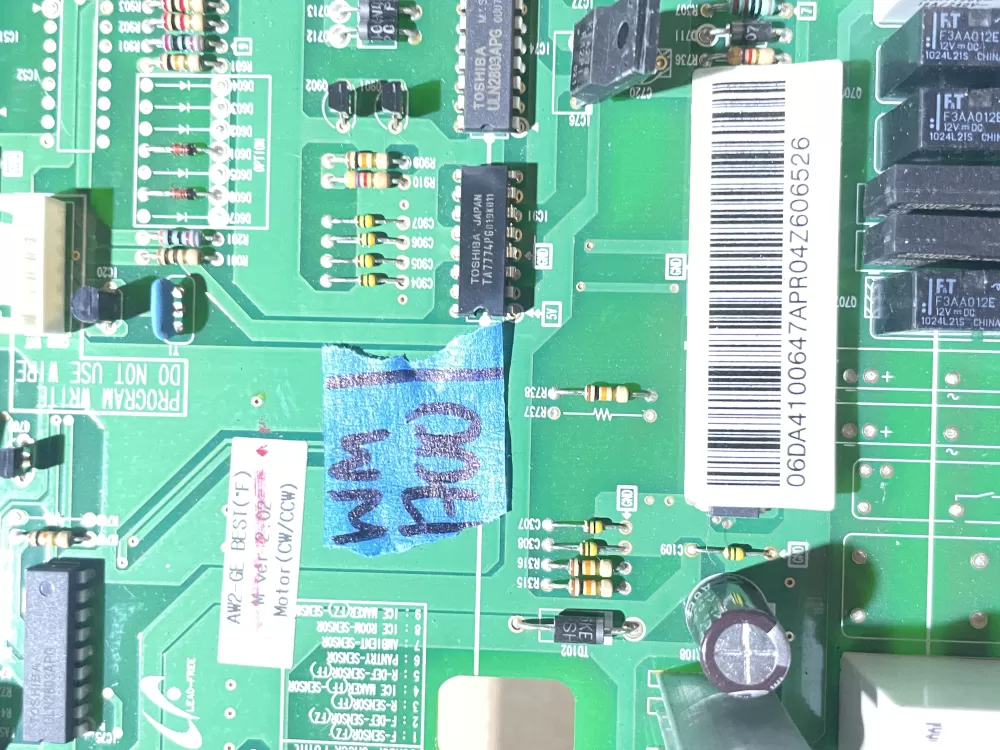 Samsung DA41-00647A Refrigerator Control Board AZ73883 | Wm1700