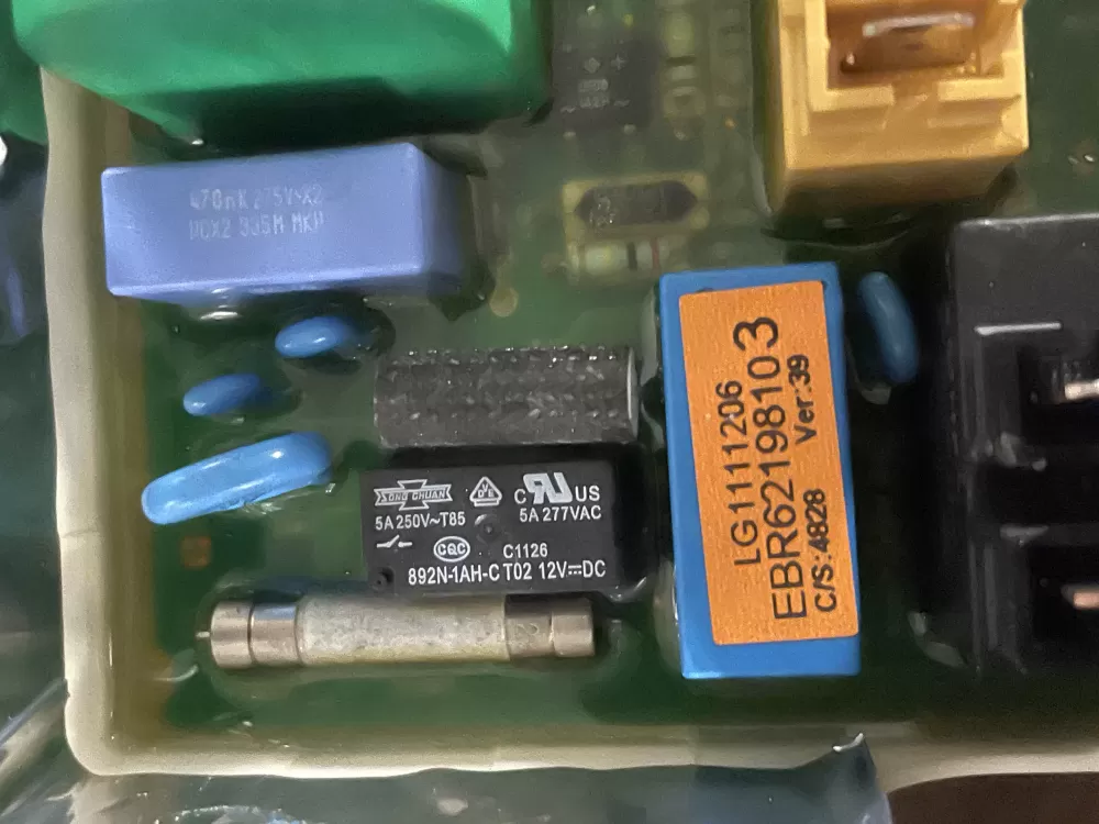 LG EBR67460503 EBR62198103 Washer Control Board AZ60511 | Wmv545