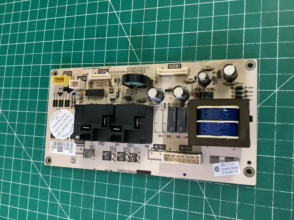 LG EBR60969206 Range Oven Control Board AZ185473 | NR1831