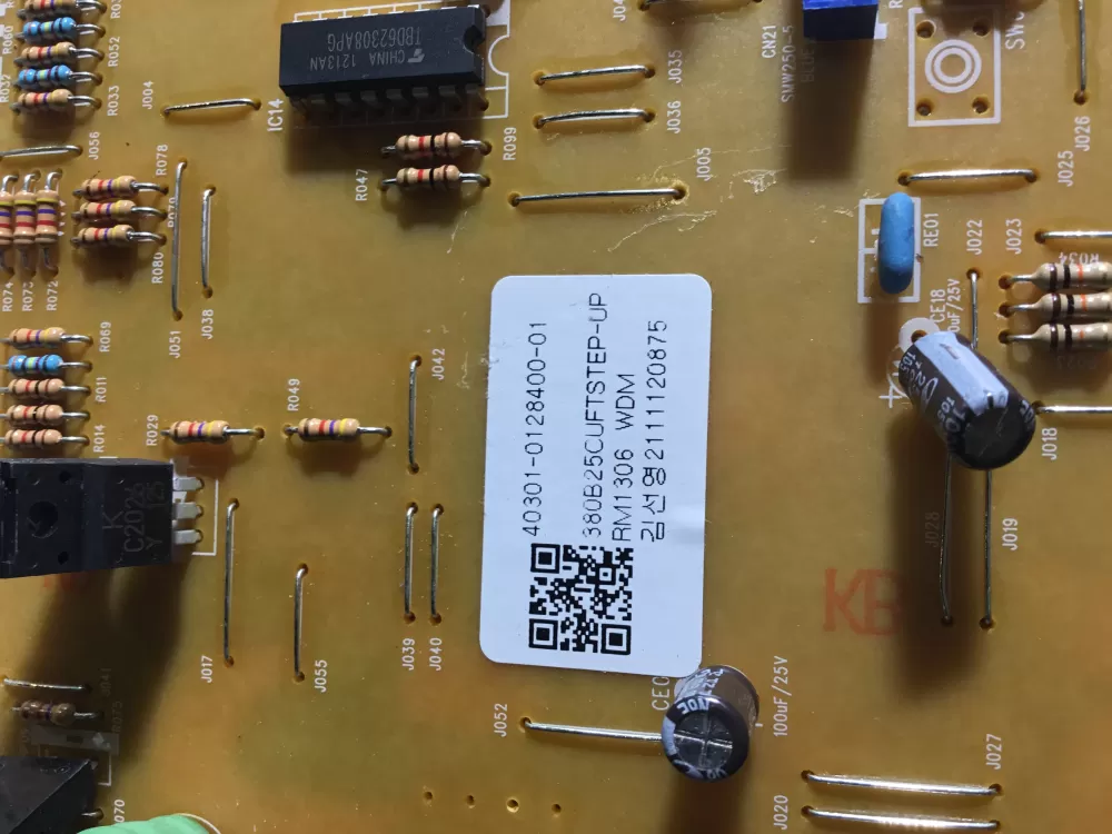 Kenmore 40301-0128400-01 Refrigerator Control Board AZ45662 | NRV418