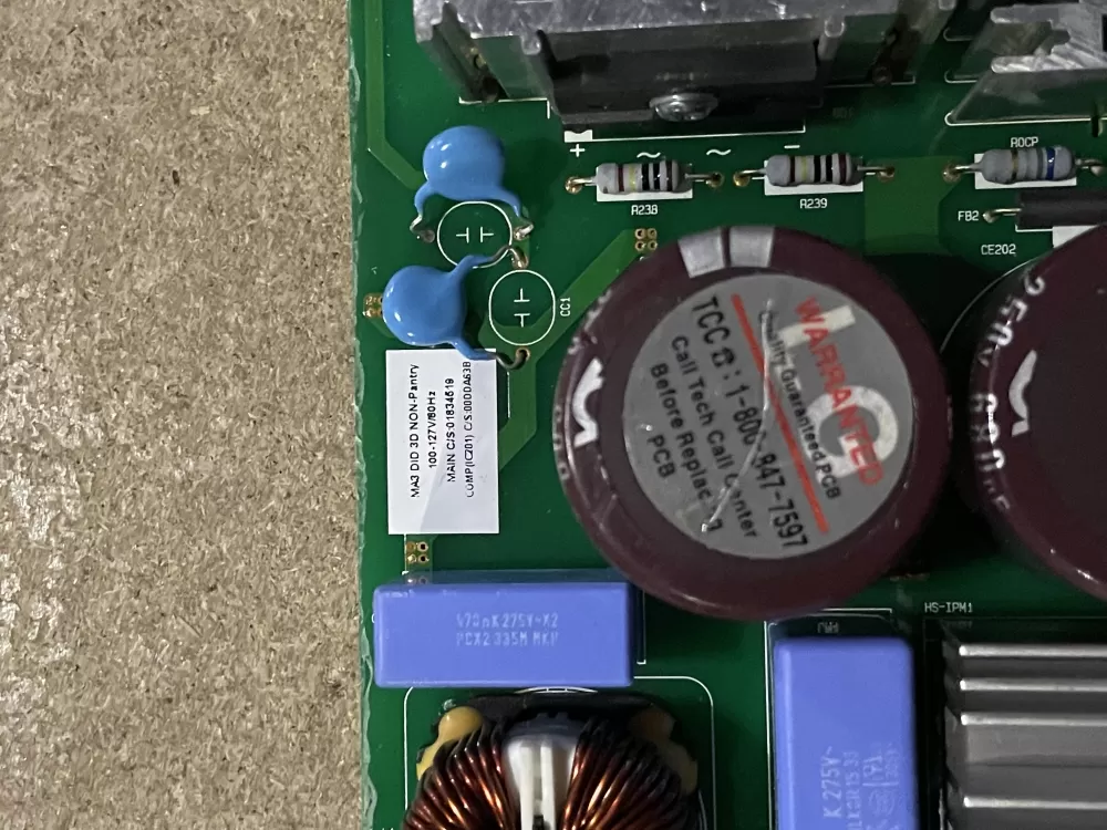 LG Kenmore EBR74796470 Refrigerator Control Board AZ27400 | KM210