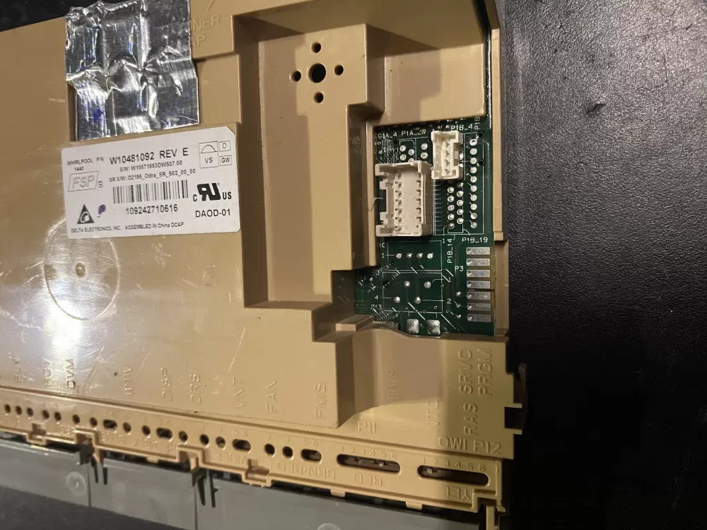 Kenmore W10481091 W10866118 AP6027291 Dishwasher Control Board AZ27893 | BK299