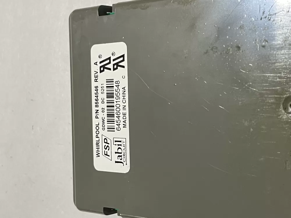 Whirlpool WP8564547 Dishwasher Control Board AZ186564 | Wm2680