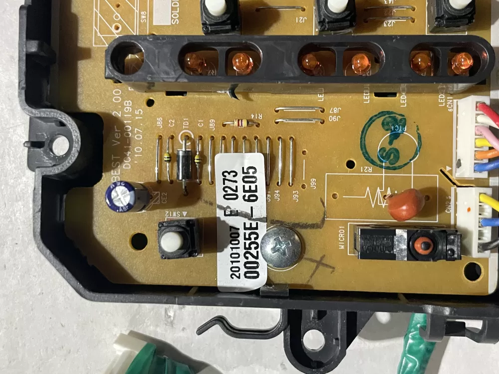 Samsung control board DC92-00256B AZ200700 | Wmv84