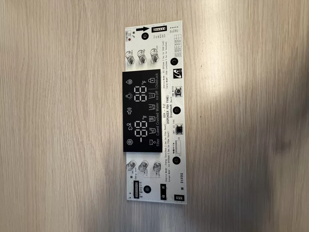 DA97-00522A Samsung Refrigerator Board - Control