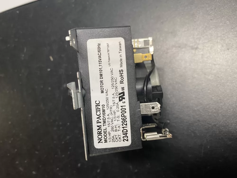 GE TMD16M10 234D1296P001 Dryer Timer