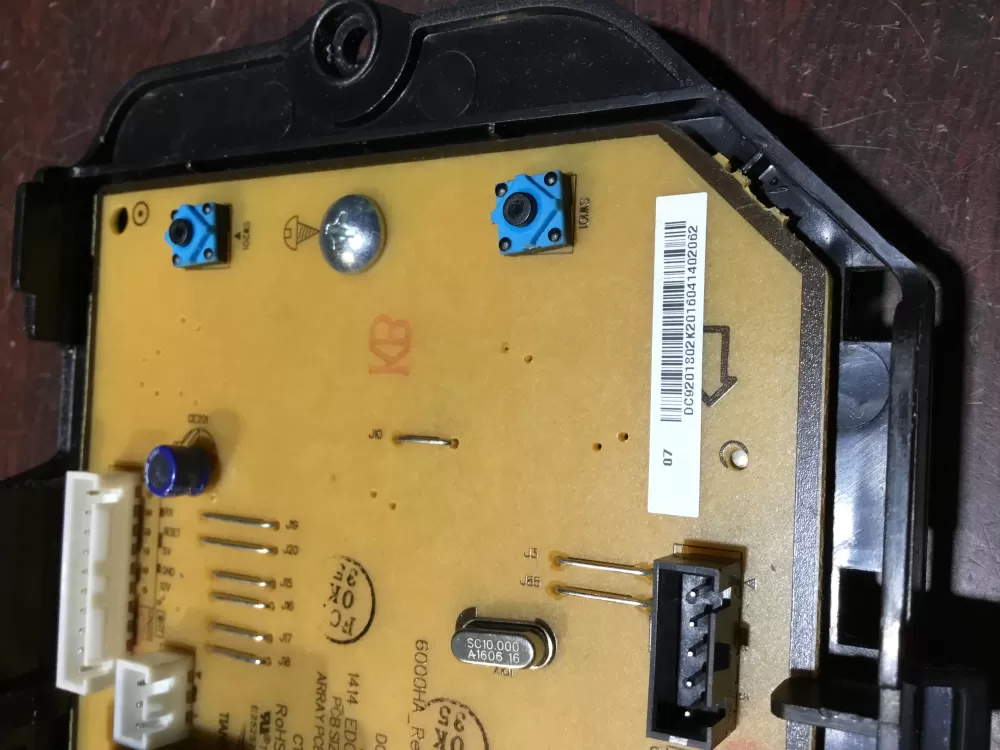 Samsung DC92 01802K DC9201802K Washer Control Board AZ64293 | NR2095