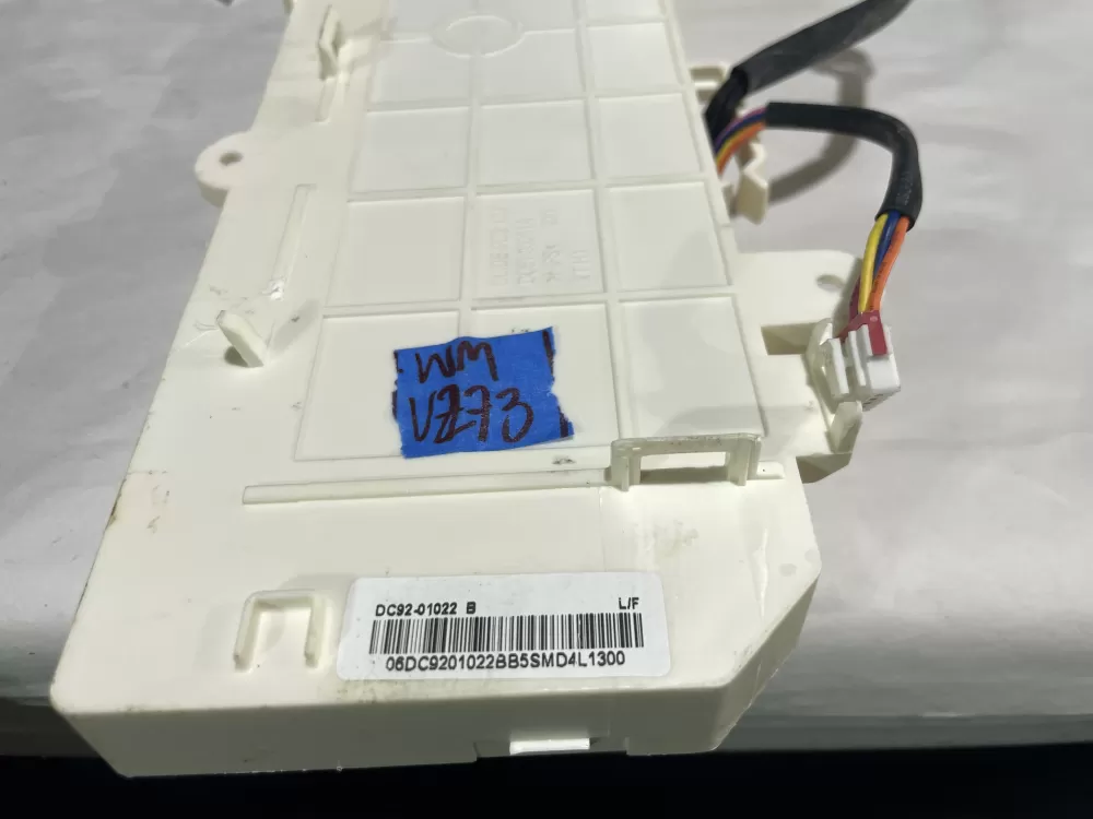 Samsung DC92 01022B DC9201022B Washer Control Board AZ154156 | Wmv273