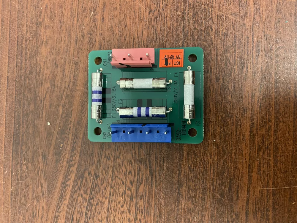 Samsung DA92 00945F Refrigerator Control Board Fuse AZ39016 | BK526
