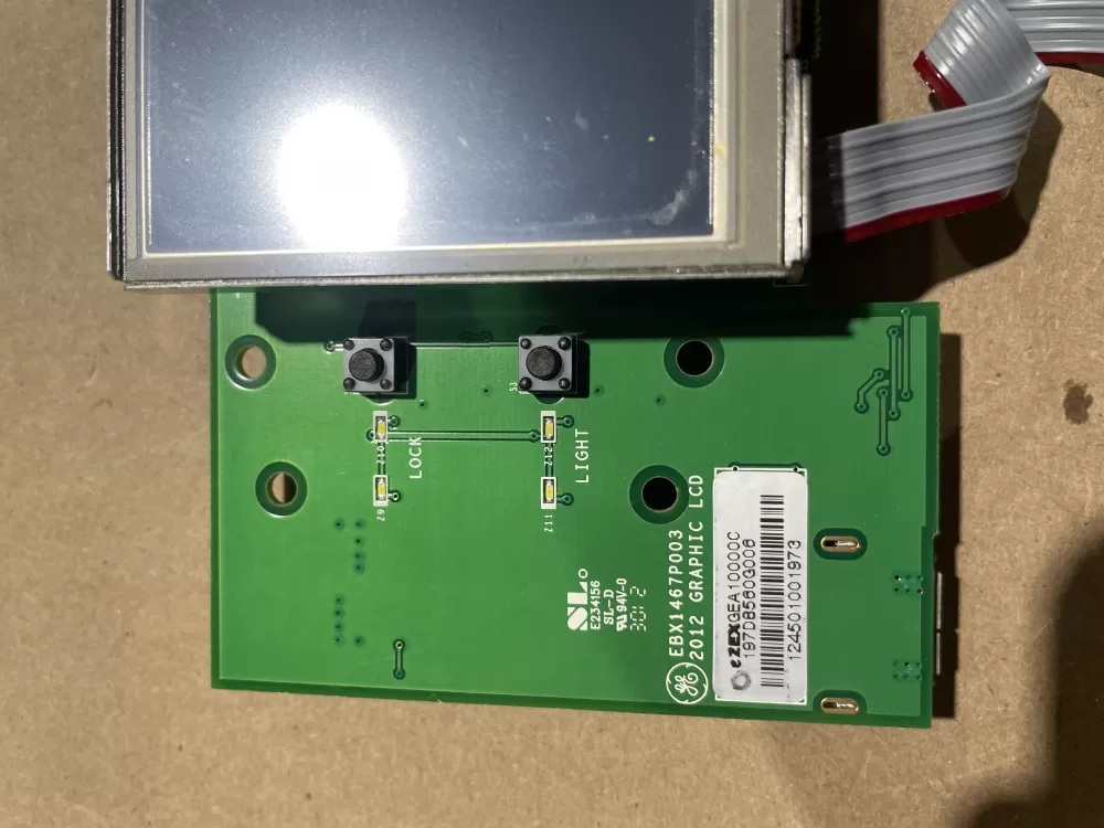 Whirlpool 197D8560G006  Control Board Graphic Card Lcd AZ69638 | KM1698