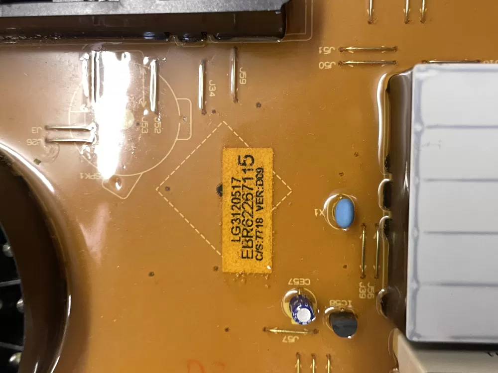 LG EBR62267115 EBR62267118 EBR62267128 Washer Control Board AZ210995 | Wmv934