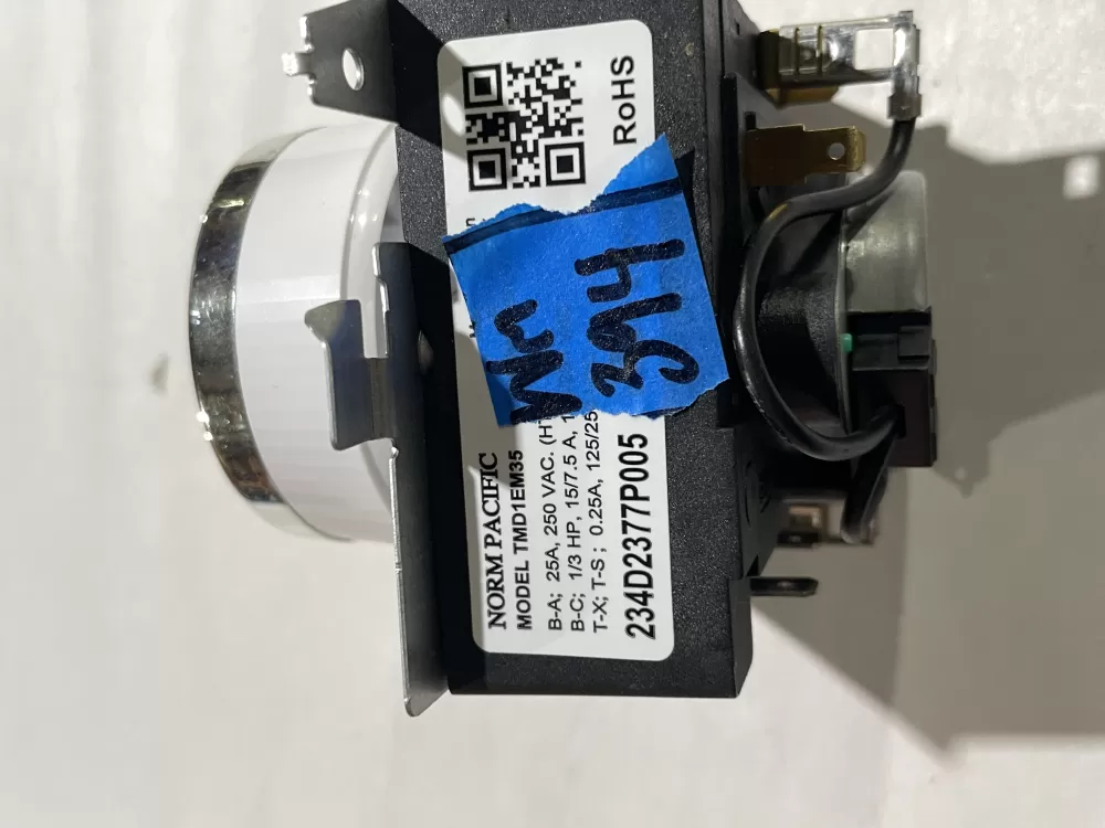 Hotpoint General Electric WE04X25280 Dryer Timer AZ184646 | Wm394