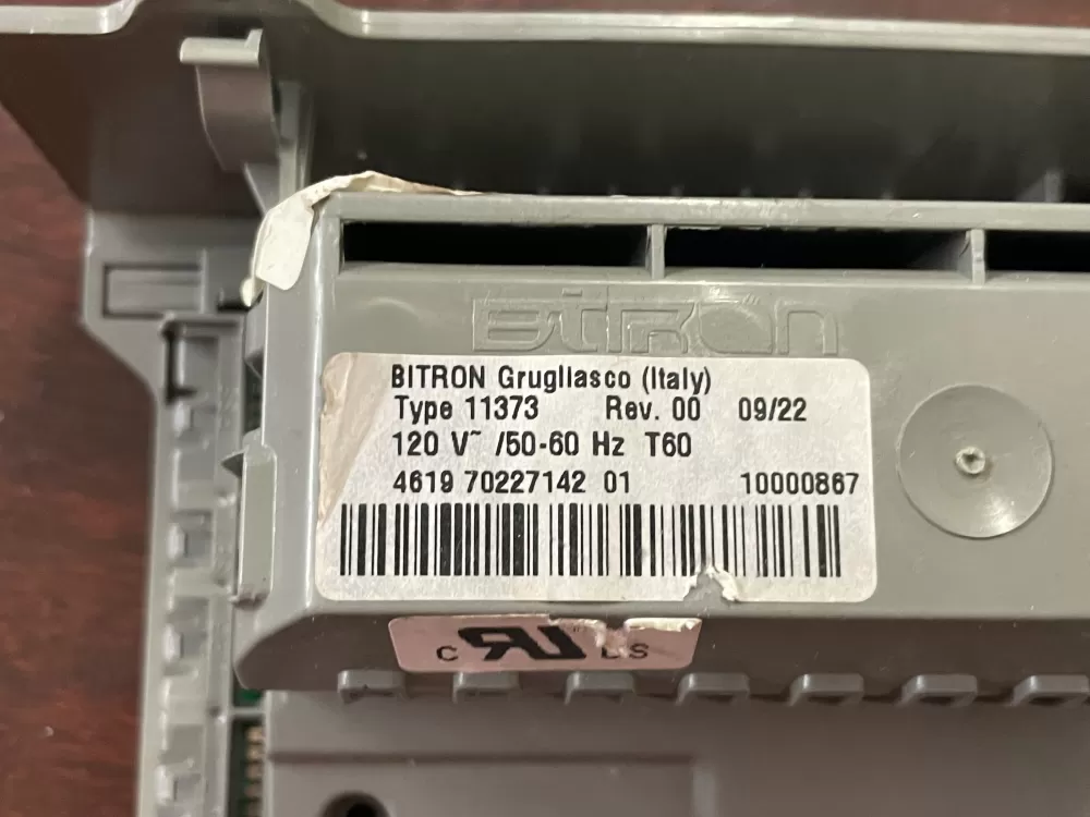 Whirlpool 4619 70227142 01 46197022714201 Washer Control Board AZ40730 | Wmv399