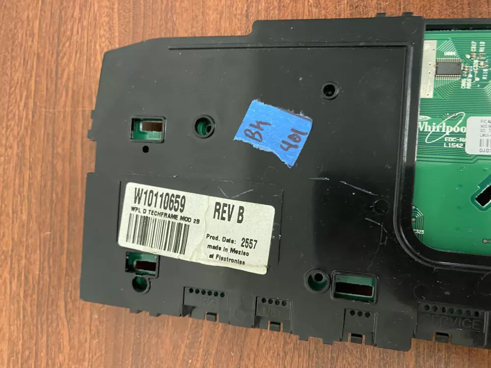 Whirlpool W10110659 W10294703 W10294708 PS2580570 Dryer Board AZ39293 | BK401