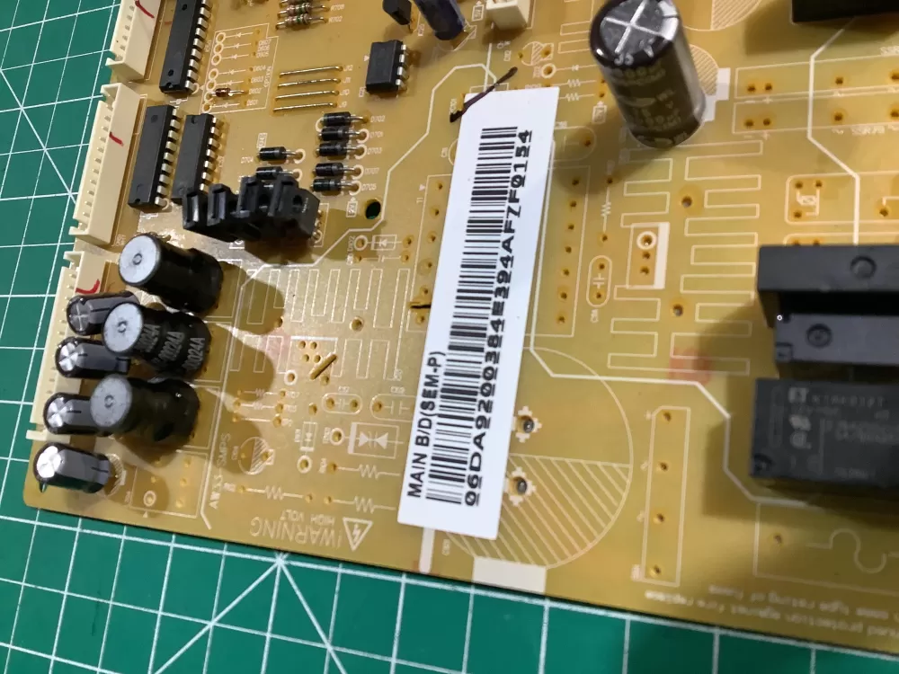 Samsung DA92 00384E Refrigerator Control Board AZ144138 | NR2427