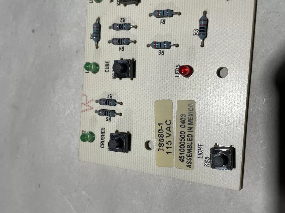 Maytag WP61005277 Refrigerator Dispenser Control Board Switch AZ123615 | Wm286