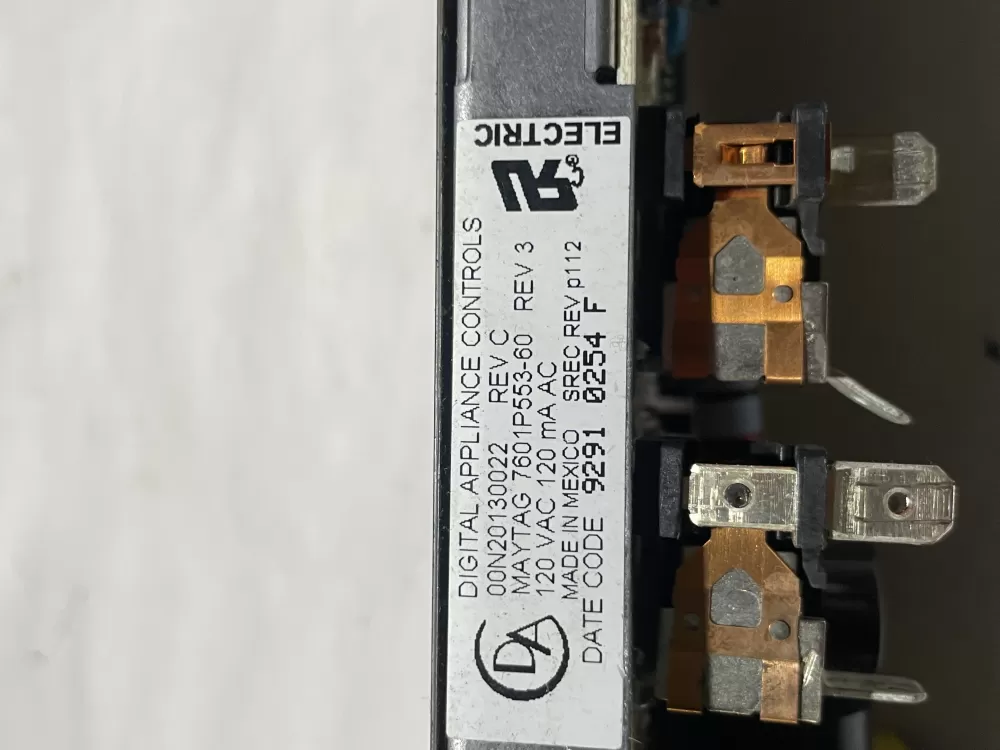 Maytag Whirlpool 7601P553 60 00N20130022 Range Control Board AZ123631 | Wm286