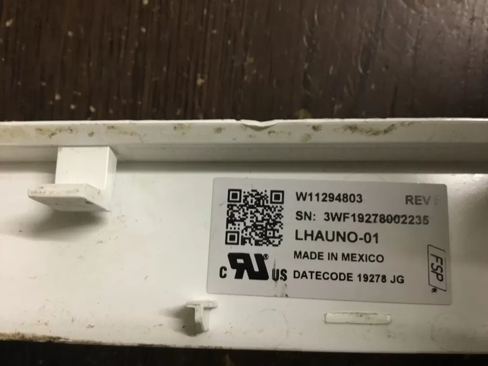 Whirlpool Washer W11294803 W11319991 Control Board Console  AZ14613 | NRV307