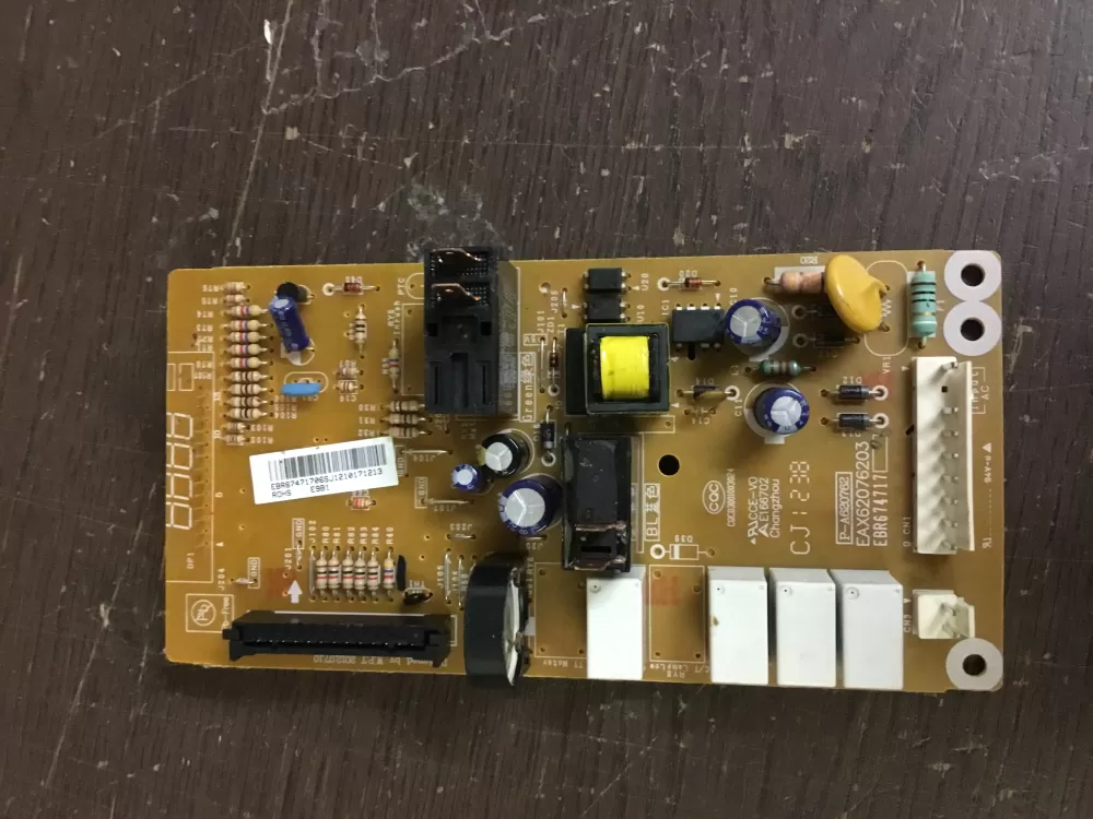 LG EBR67471706 Microwave Control Board Power