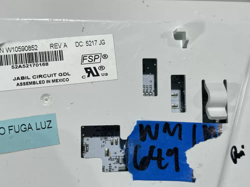 Maytag W10590852 W10639093 AZ160596 Refrigerator Control Board | Wmv649