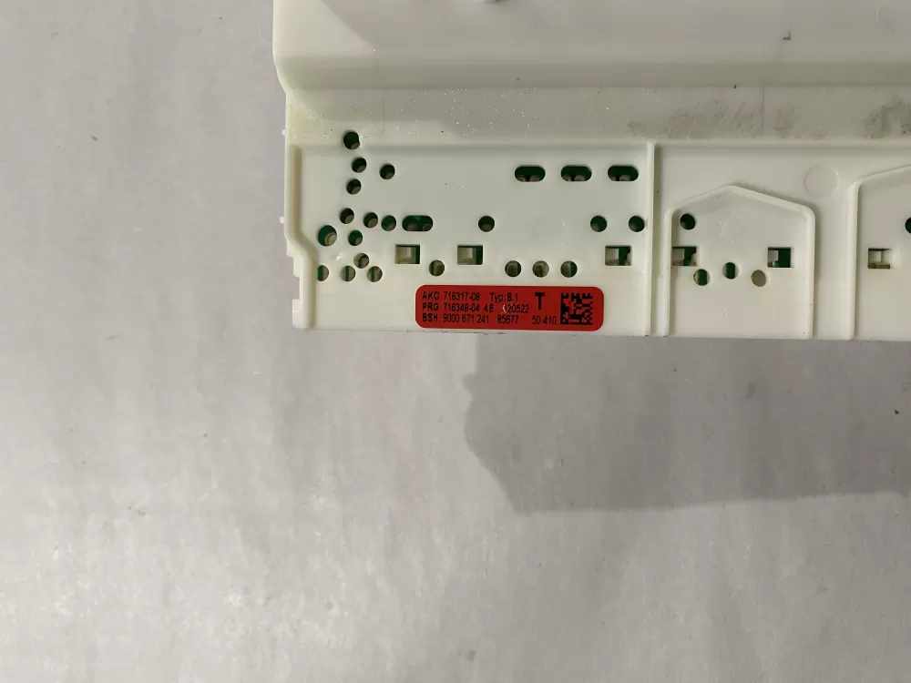 Bosch 00676963 9000671241 Dishwasher AZ189393 | BK665