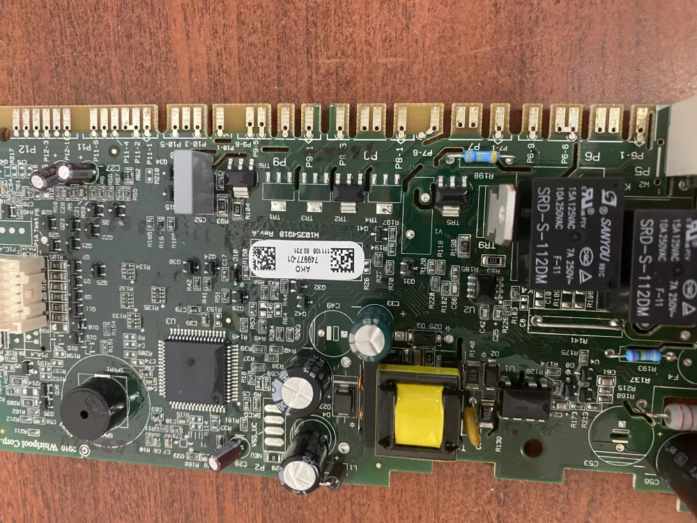 Whirlpool 749977-01 W10354910 Dishwasher Control Board AZ48226 | BK573