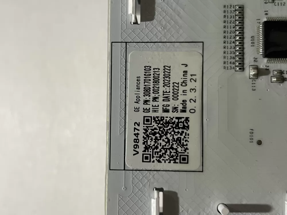 GE 308D1701G103 0021800213a Washer Control Board AZ192470 | Wm1036