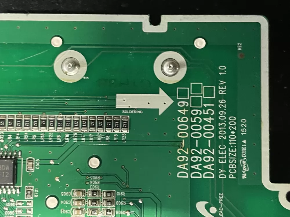 Samsung Kenmore DA92-00649 Refrigerator Dispenser Control AZ23619 | WM971