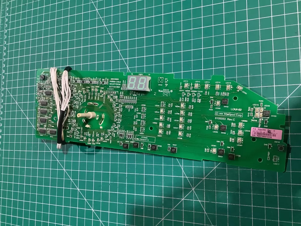 Whirlpool 8564293 8563974 Dryer Control Board