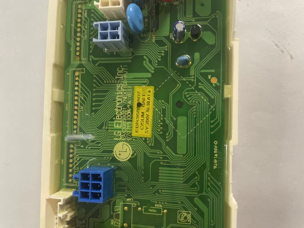 LG EBR36858807 Dryer Control Board AZ107667 | KMV239