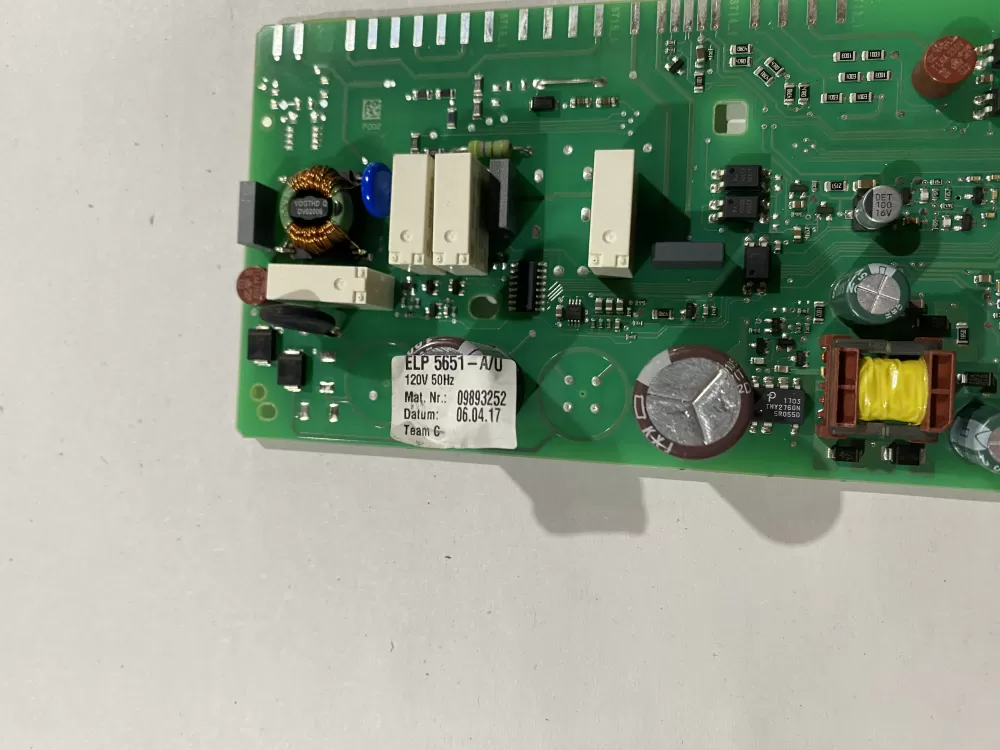 Miele 09893252 ELP5651 Dishwasher Control Board AZ185971 | BK2725