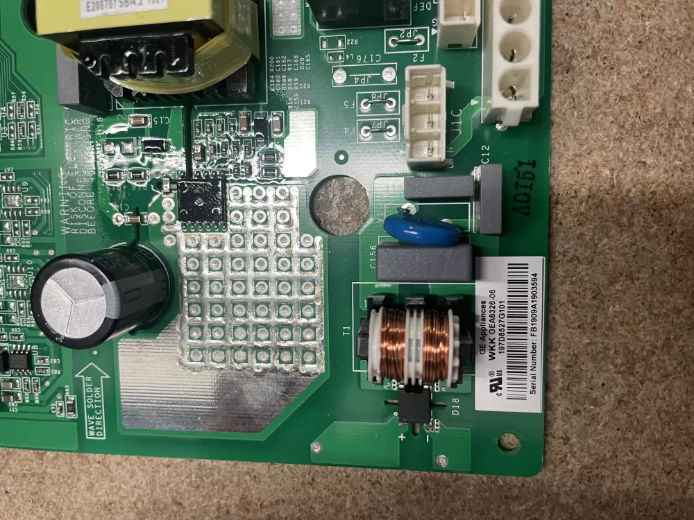 GE 197D8527G101 Refrigerator Control Board AZ23593 | KM1157