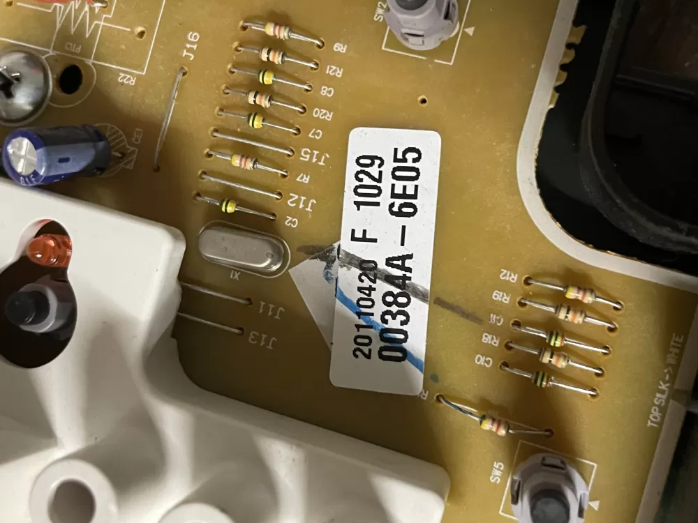 Samsung 00384A 6E05 Dryer Control Board AZ49227 | Wm1804