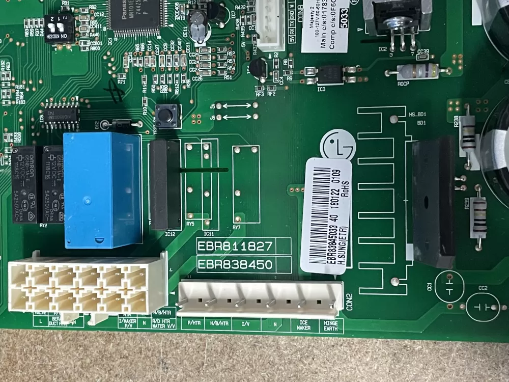 LG EBR83845033 Refrigerator Control Board AZ24315 | KMV200