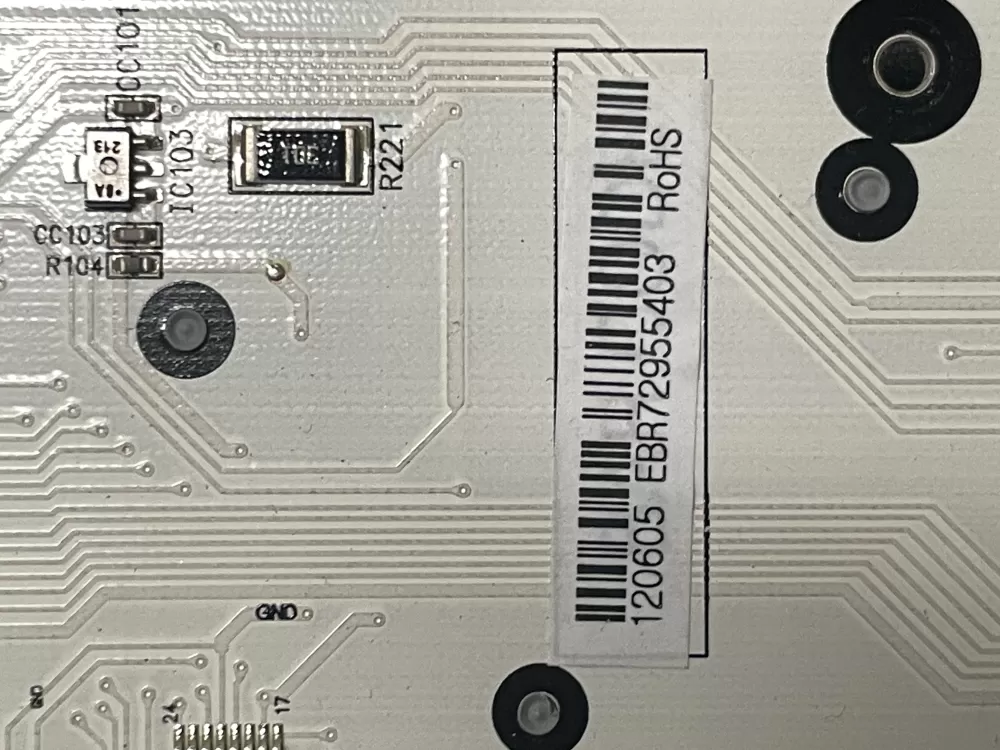 LG EBR72955403 Refrigerator Dispenser Display Assembly AZ18746 | WM1259