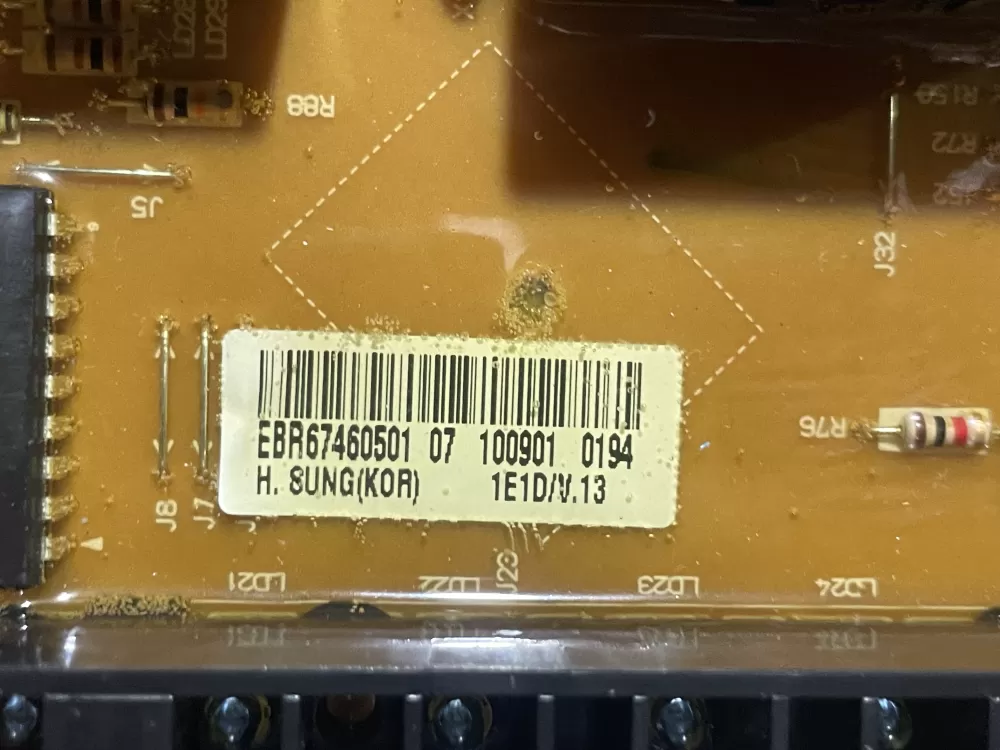 LG Kenmore EBR67460501 EBR62198103 Washer Control Board AZ140784 | Wmv498