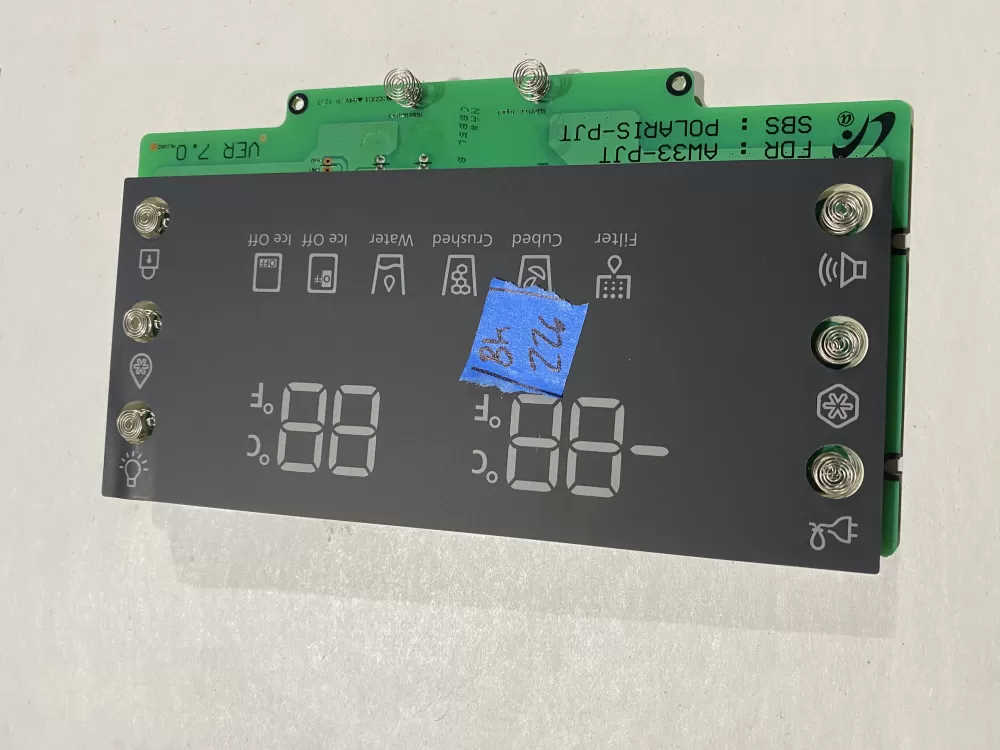 Samsung DA92-00153B Refrigerator Dispenser Control Board AZ105286 | BK226