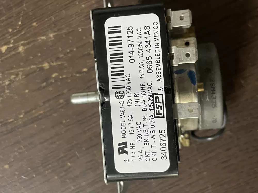 Whirlpool Maytag Amana WP3406725 3406725 AP6008573 Dryer Timer AZ39138 | Wm480