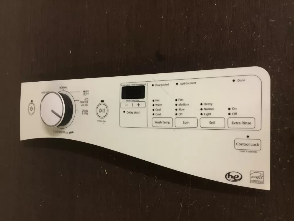 Whirlpool AP6024018 W10433082 W10750475 WPW10750475 PS11757368 Washer Control Panel