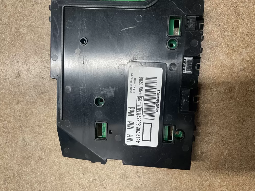 Whirlpool 4619 702 30682 Washer Control Board UI Assembly AZ17931 | KMV167