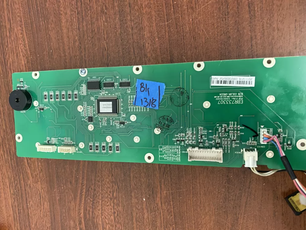 LG Kenmore Refrigerator UI Display Control Board AZ38612 | BK1318