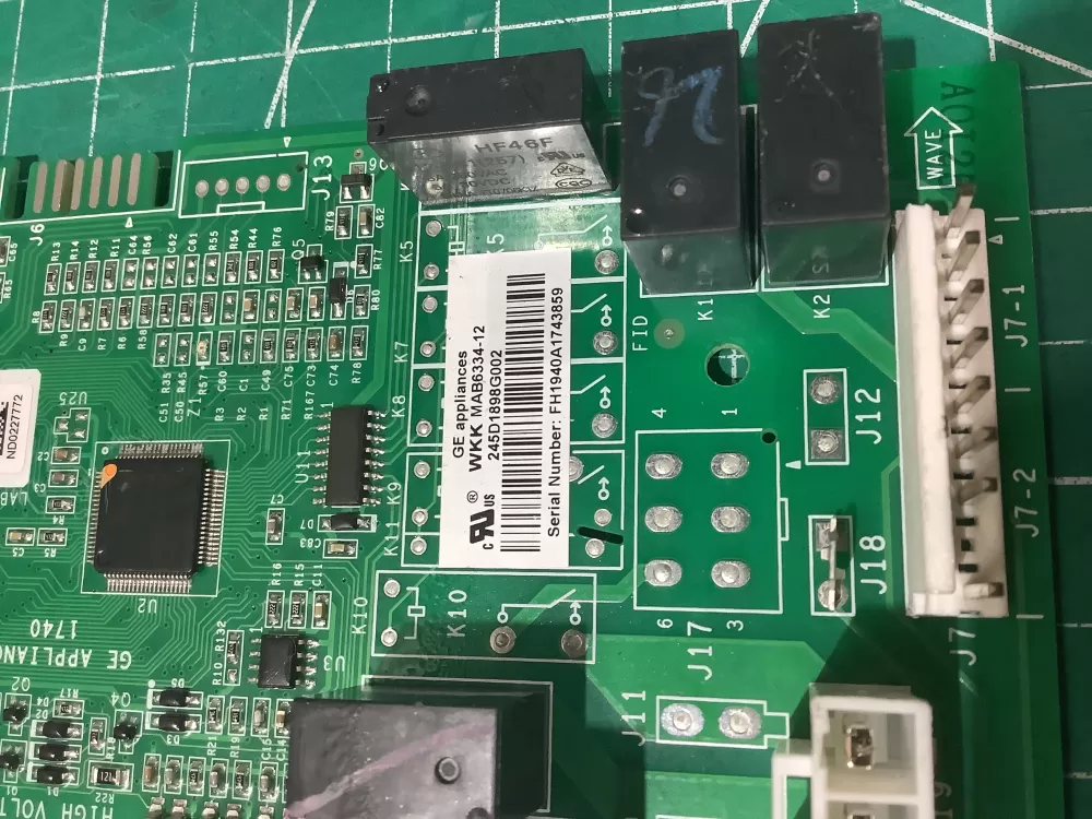 GE 245D1898G002 Refrigerator Control Board AZ192355 | AR255