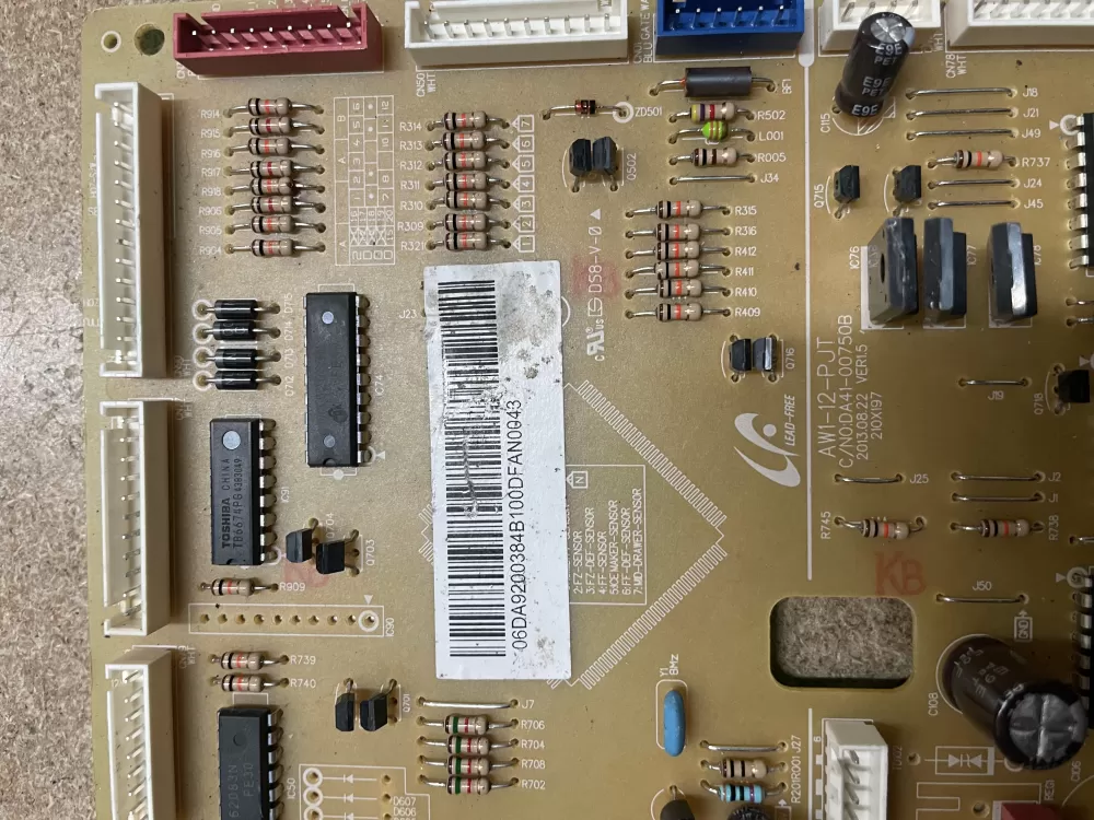 Samsung AP5620310 DA92 00384B Refrigerator Control Board AZ7177 | KM1618