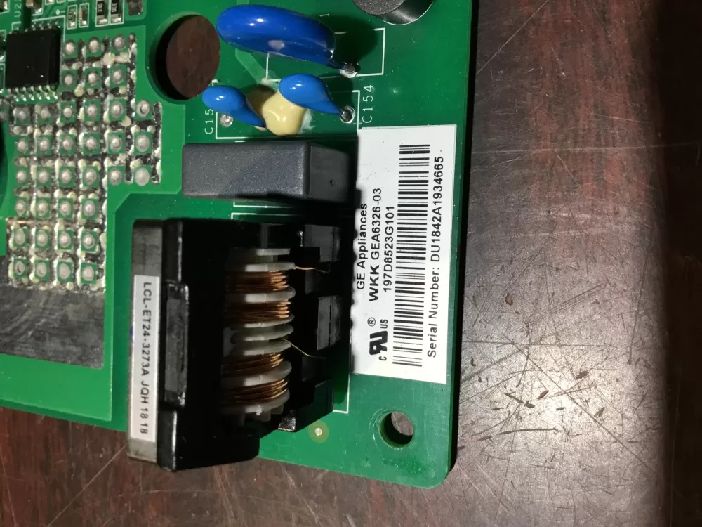 GE 197D8523G101 70213260402GA MB6075LLC Refrigerator Control AZ68982 | NR2101